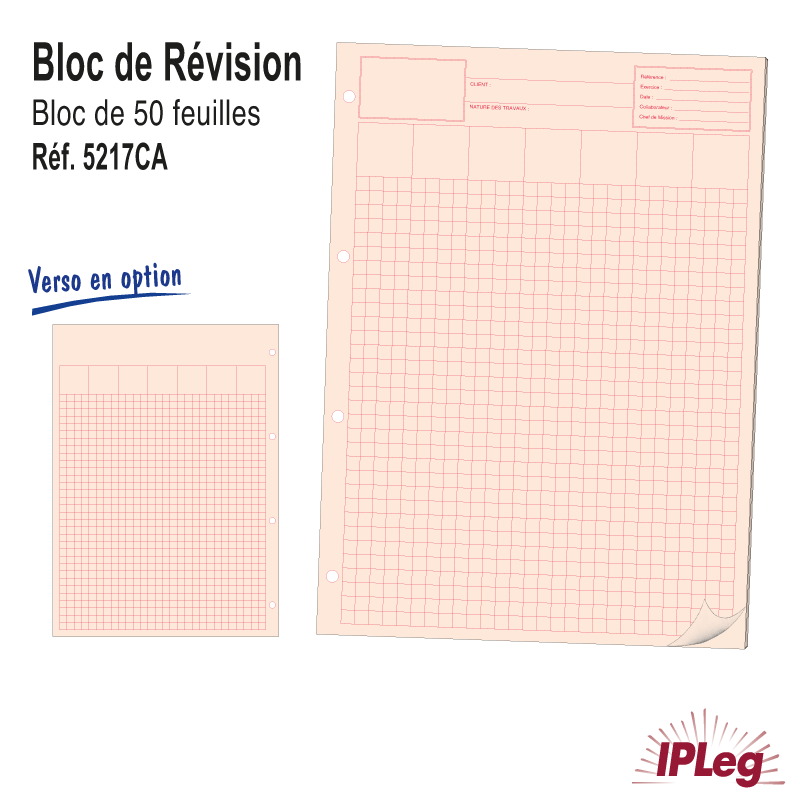 Feuilles de Révision Trophée - Bloc de 50 Feuilles