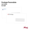 Enveloppes à Fenêtre Personnalisées - Lot de 500