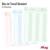 Feuilles de Travail Multi-Usage - Bloc de 50 Feuillets